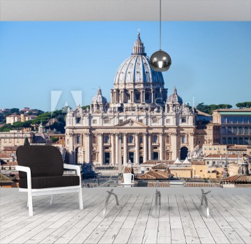 Bild på Papal Basilica of St Peter and square in Vatican